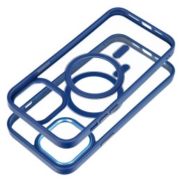 Чохол для iPhone 13 PRO MAX Color Edge Mag Cover сумісний з MagSafe синій