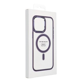 Case for iPhone 13 PRO Color Edge Mag Cover MagSafe compatible purple