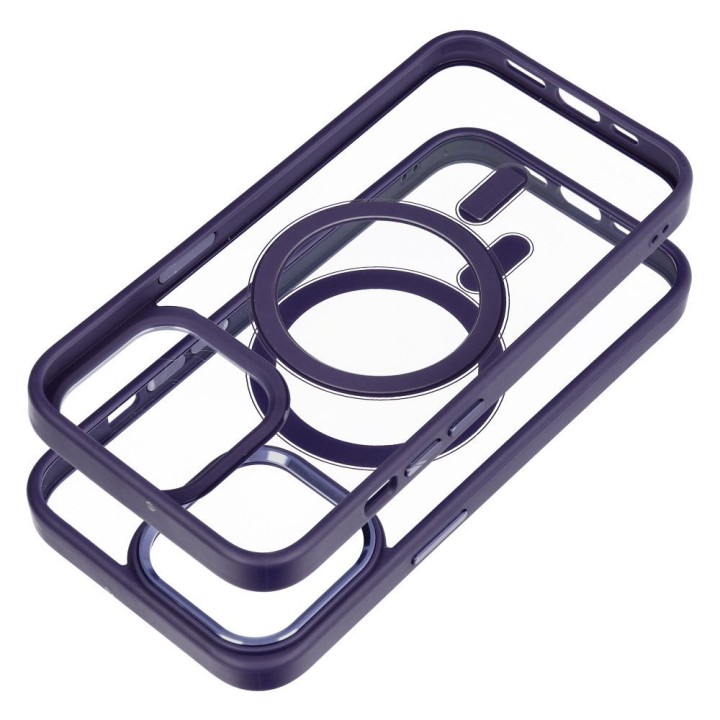 Case for iPhone 13 PRO Color Edge Mag Cover MagSafe compatible purple