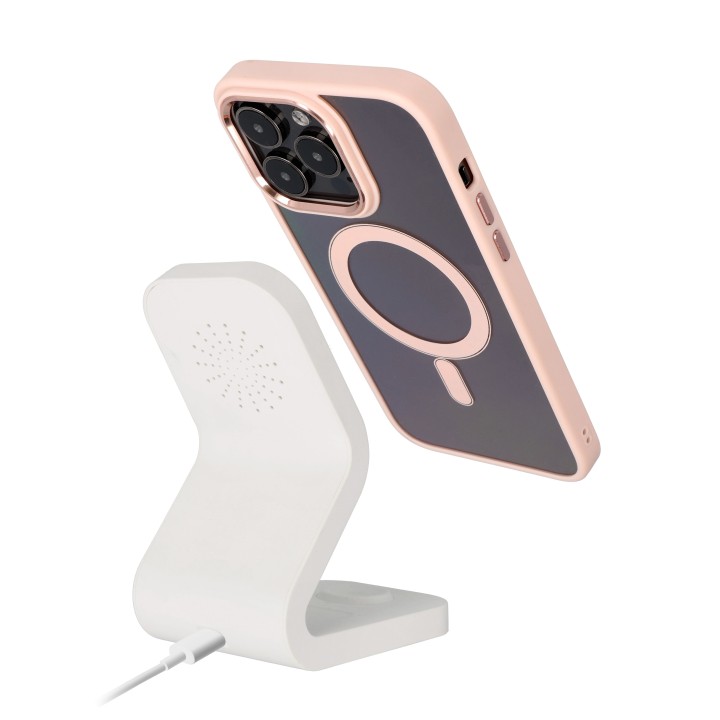 Case for iPhone 14 PRO MAX Color Edge Mag Cover MagSafe compatible pink