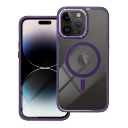 Case for iPhone 14 PRO MAX Color Edge Mag Cover MagSafe compatible purple