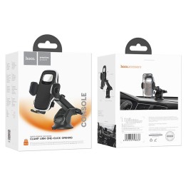 Universal car phone holder Hoco for windscreen / dashboard H15 black