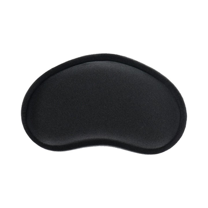 Pad for wrist ergonomic 130 x 78 x 25 mm black