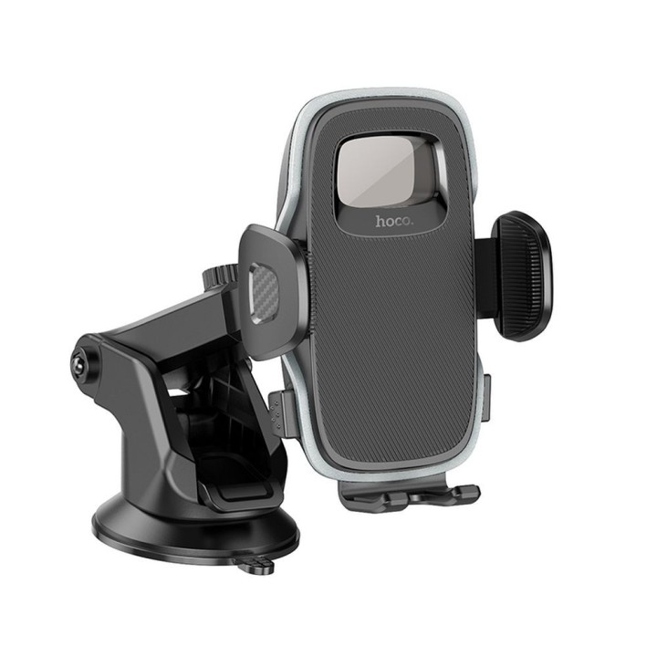 Universal car phone holder Hoco for windscreen / dashboard H15 black