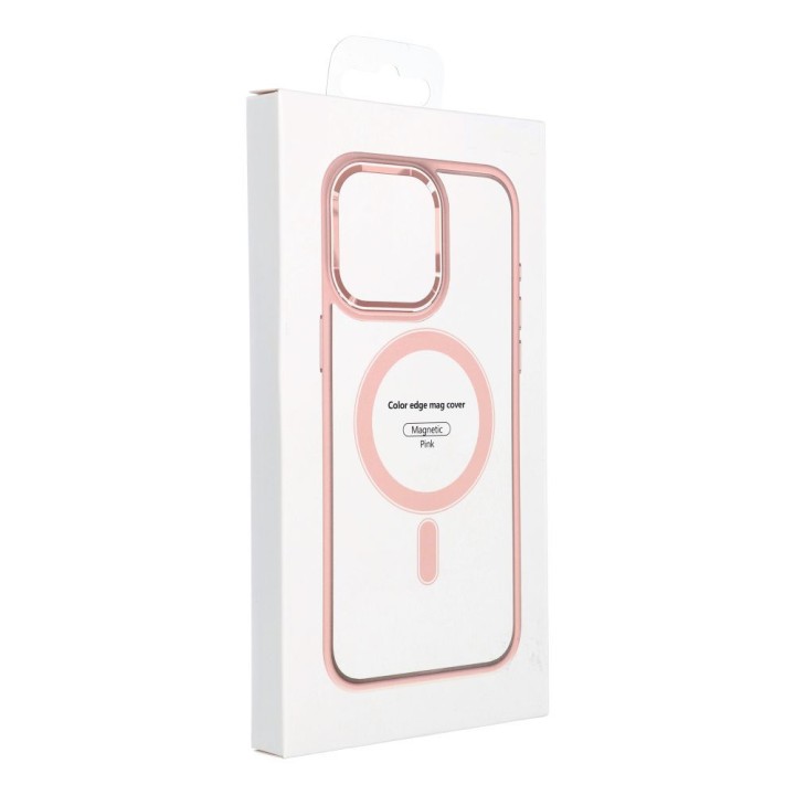 Case for iPhone 13 PRO Color Edge Mag Cover MagSafe compatible pink