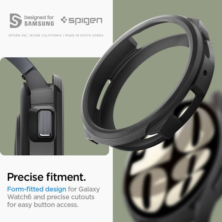SPIGEN чохол LIQUID AIR для SAMSUNG Galaxy Watch 6 (40 mm) matte black