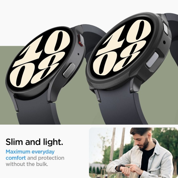 SPIGEN futerał LIQUID AIR do SAMSUNG Galaxy Watch 6 (40 mm) matte black