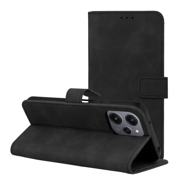 Чехол с клапаном для Xiaomi Redmi 12 4G / 12 5G Tender Book черный