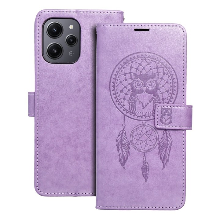Flip case for Xiaomi Redmi 12 4G / 12 5G Mezzo Book dreamcatcher purple