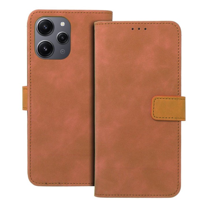 Flip case for Xiaomi Redmi 12 4G / 12 5G Tender Book brown