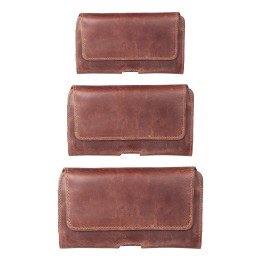 Шкіряний горизонтальний поясний чохол для телефону Umidigi Bison 2 PRO / GT2 PRO 5G / X10 PRO / 202 Doogee S98 / S96 PRO / S88 P