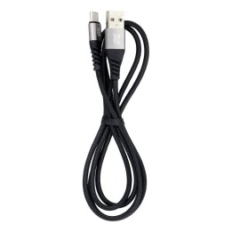 Кабель USB-A – USB-C Blue Star 3A 20W PD QC4.0 в оплетке 1,2 m TFK-DC-003 черный