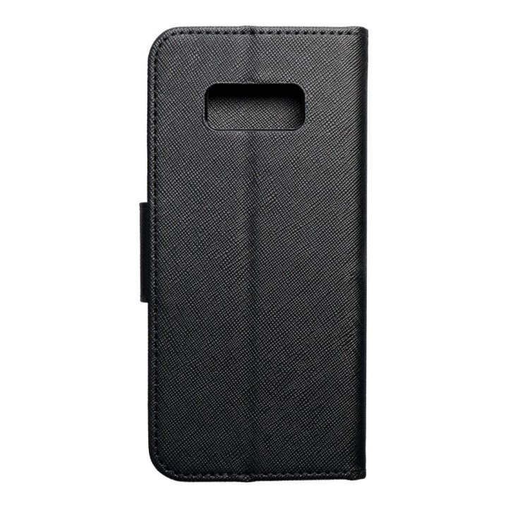Чохол з клапаном для Samsung S8 Fancy Book чорний