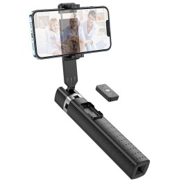 Selfie stick Hoco fourpod z pilotem bezprzewodowym K18 czarny