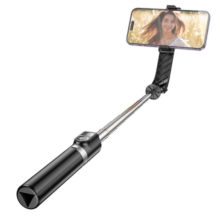Selfie stick Hoco tripod with wireless remote control K20 black