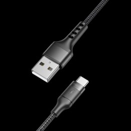 Cable USB A for type C VEGER PD 5A 25W AC03 1,2 m black