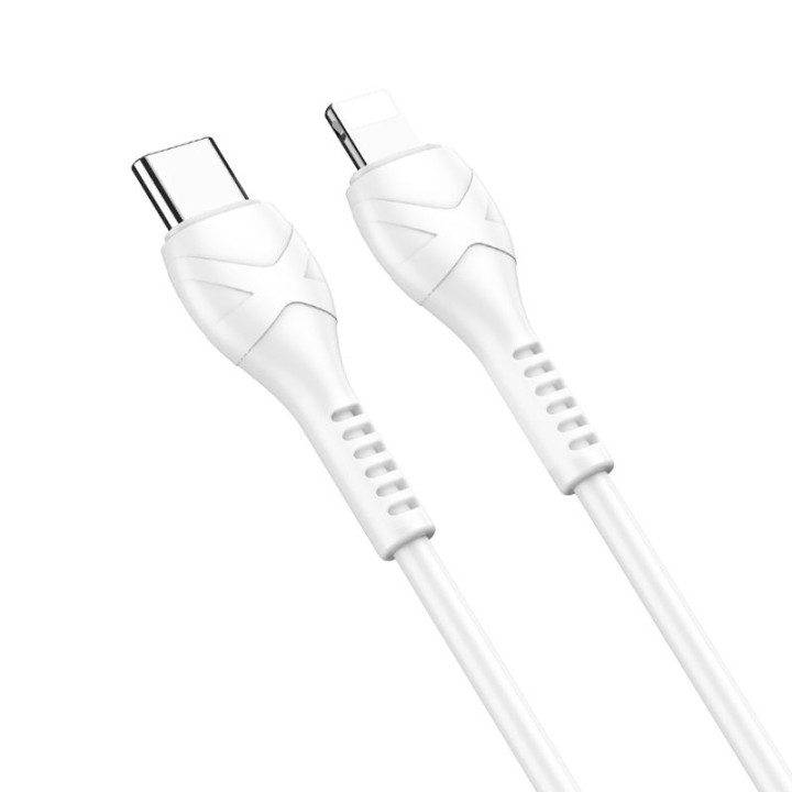 USB-C to Lightning cable Hoco PD 27W 1 m X37 white