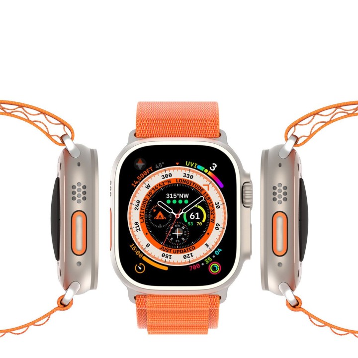 DUX DUCIS ремінець GS нейлоновий для Apple Watch 42 / 44 / 45 / 49 mm помаранчевий