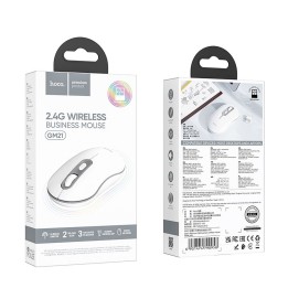 Беспроводная мышь Hoco 2,4G 1600 dpi GM21 белая