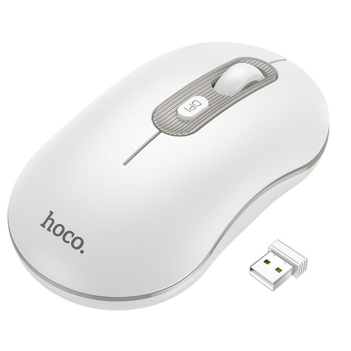Бездротова миша Hoco 2,4G 1600 dpi GM21 біла
