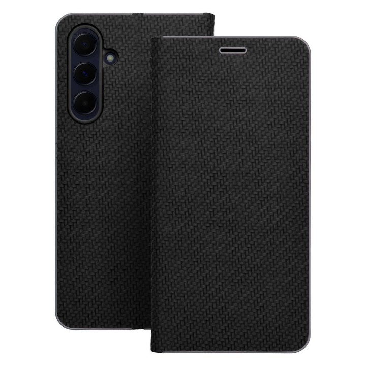 Flip case for Samsung S9 PLUS Luna Book Carbon black