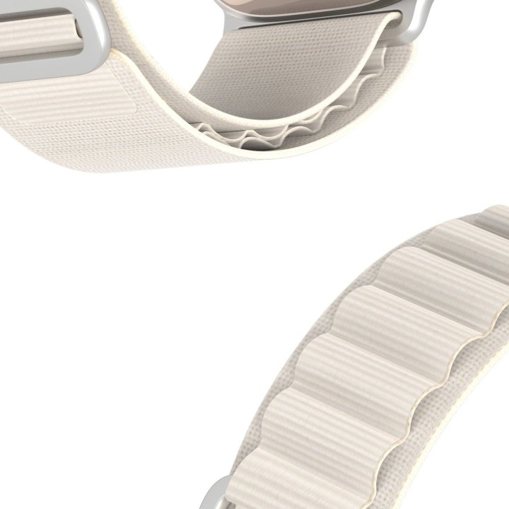 DUX DUCIS strap GS nylon for Apple Watch 42 / 44 / 45 / 49 mm platinum