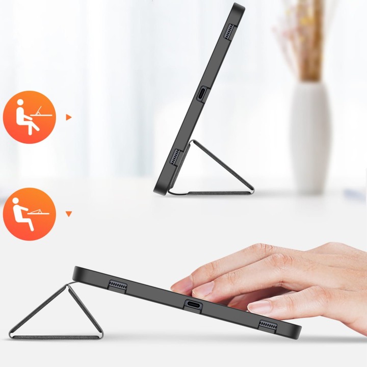 DUX DUCIS case DOMO foldable with space for stylus for SAMSUNG Tab S9 Plus black