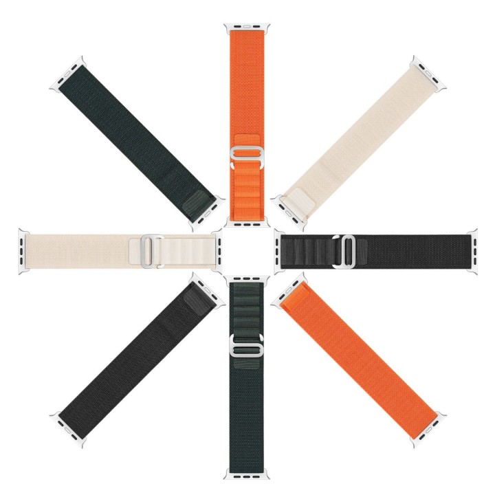 DUX DUCIS strap GS nylon for Apple Watch 42 / 44 / 45 / 49 mm platinum