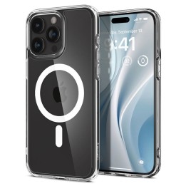 SPIGEN чехол ULTRA HYBRID MAG совместимый с MagSafe для IPHONE 15 Pro белый