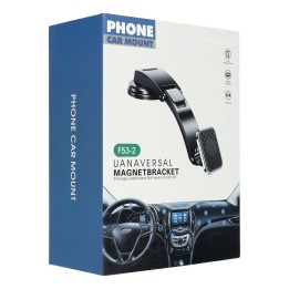 Magnetic car holder for dashboard F53-2 black