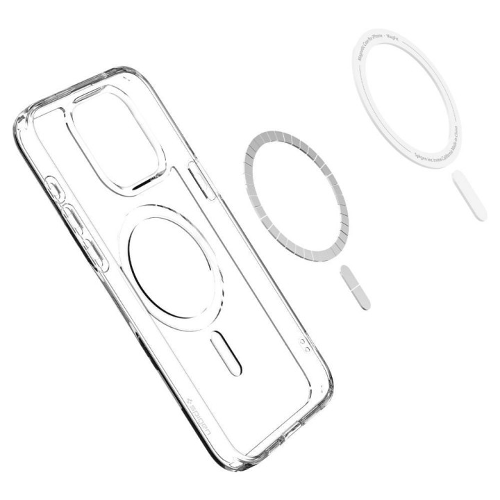 SPIGEN чохол ULTRA HYBRID MAG сумісний з MagSafe для IPHONE 15 Pro білий