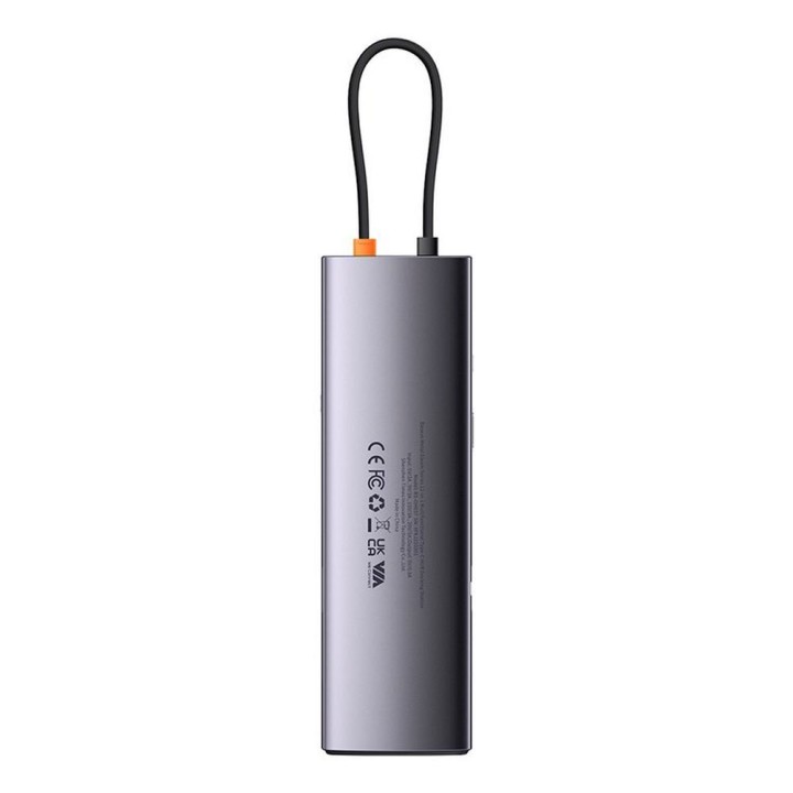 BASEUS адаптер HUB 12 в 1 тип C WKWG020213/BS-OH037 0,2 m серый