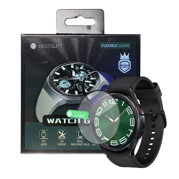 Hybrid glass for Samsung Galaxy Watch 6 Classic 47mm Bestsuit Flexible