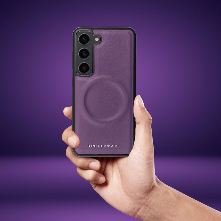 ROAR чехол MAG MORNING для IPHONE 15 Pro фиолетовый