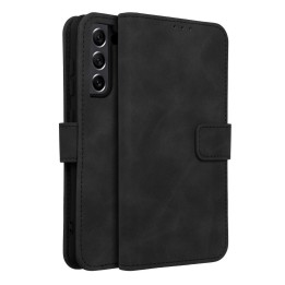 Flip case for Samsung S21 FE Tender Book black