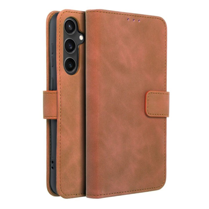 Flip case for Samsung S23 FE Tender Book brown