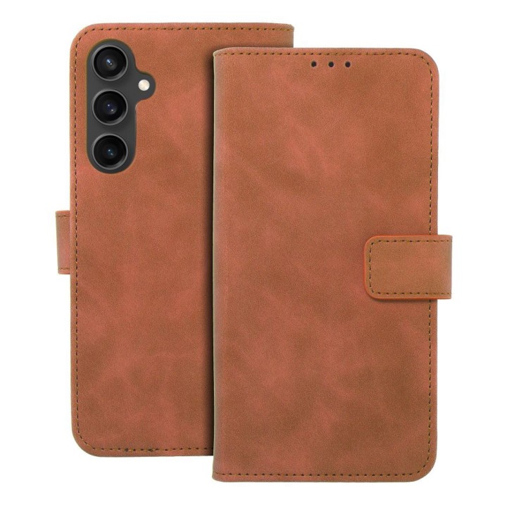 Flip case for Samsung S23 FE Tender Book brown