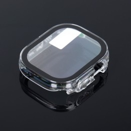 Case protective with glass Bestsuit Flexible for Apple Watch Ultra/Ultra 2/Ultra 3 49mm - transparent
