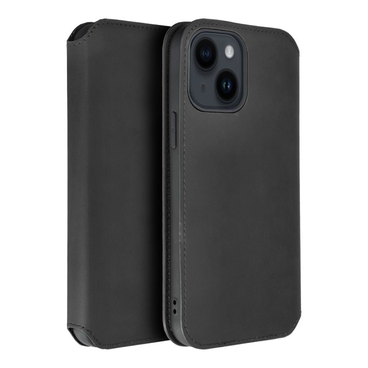 Flip case for Samsung A15 5G Dual Pocket Book black