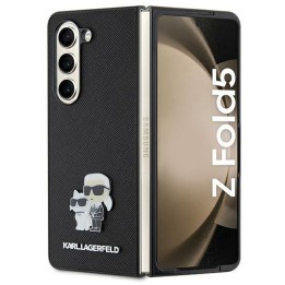 KARL LAGERFELD чехол для SAMSUNG Z Fold 5 KLHCZFD5SAKCNPK (Saffiano K&C PIN) черный