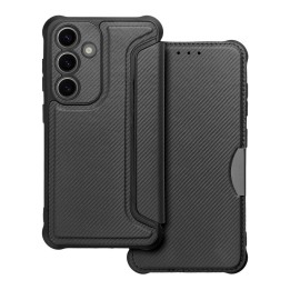 Etui z klapką na Samsung S24 Razor Book czarne