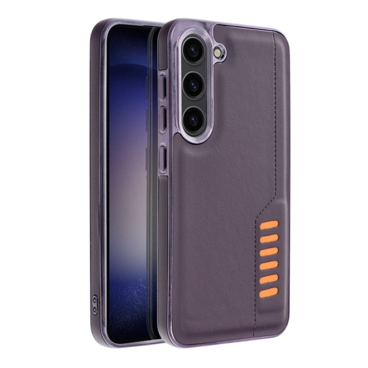 Etui na Samsung S24 Milano ciemnofioletowe