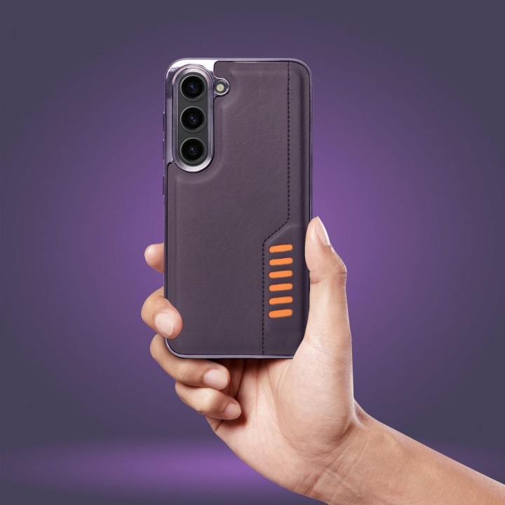 Чохол для Samsung S24 Milano темно-фіолетовий