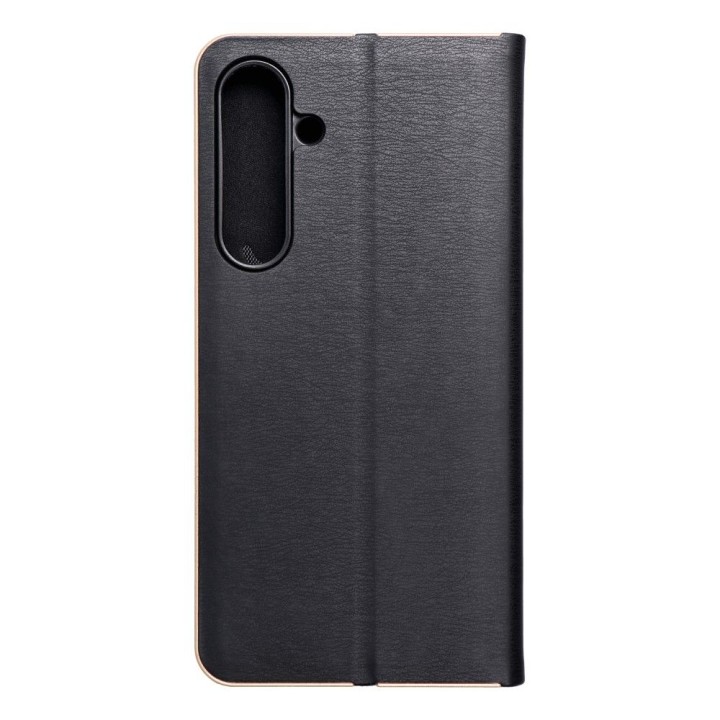 Flip case for Samsung S24 PLUS Luna Book Gold black