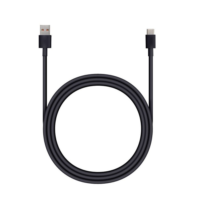 Cable USB A to type C 3.0 2A HD2 1 m black