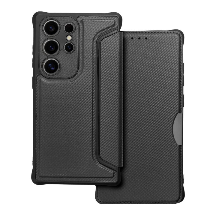 Flip case for Samsung S24 ULTRA Razor Book black