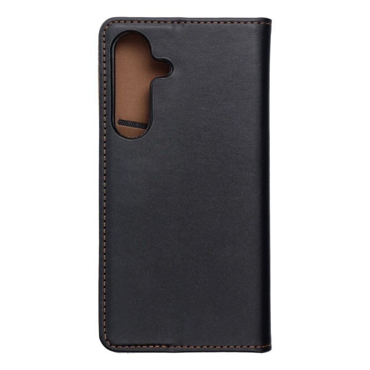Flip case for Samsung S24 Smart Pro Book leather black