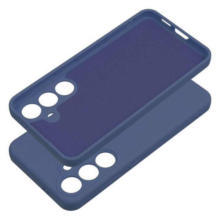Чехол для Samsung S24 Silicone синий