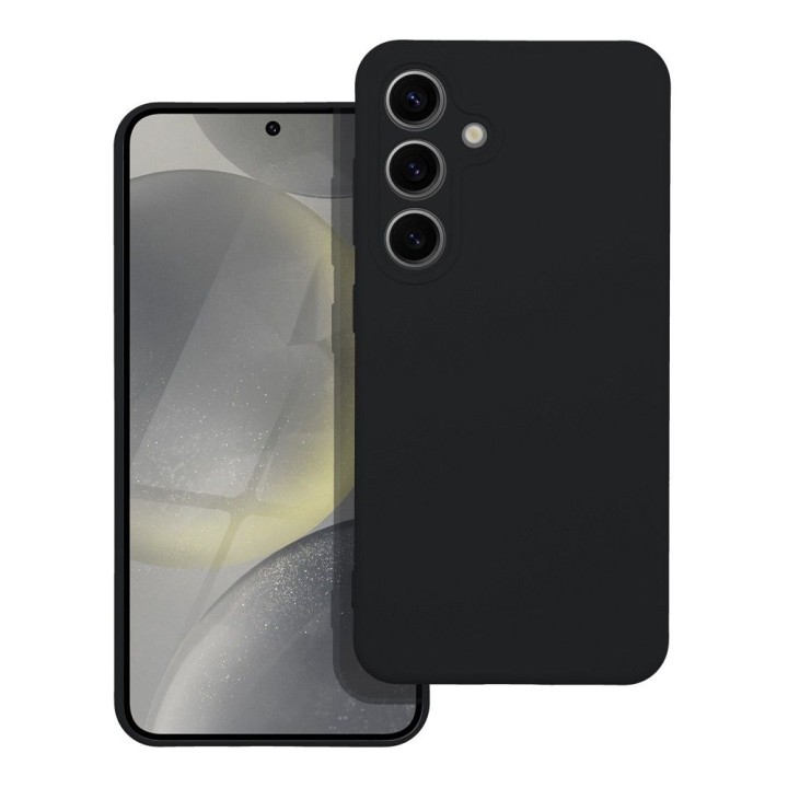 Чехол для Samsung S24 Silicone черный