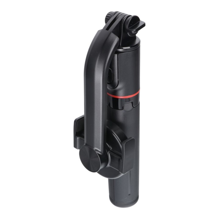 Selfie holder with wireless remote control tripod compatible with MagSafe SSTR-C09 black